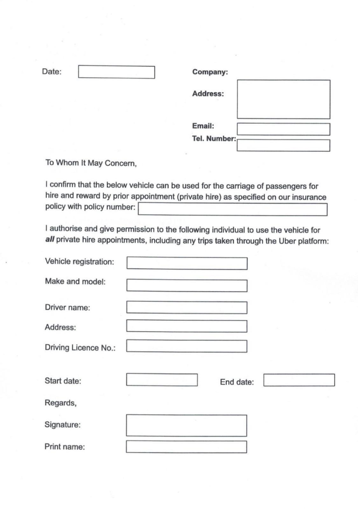 Permission Form